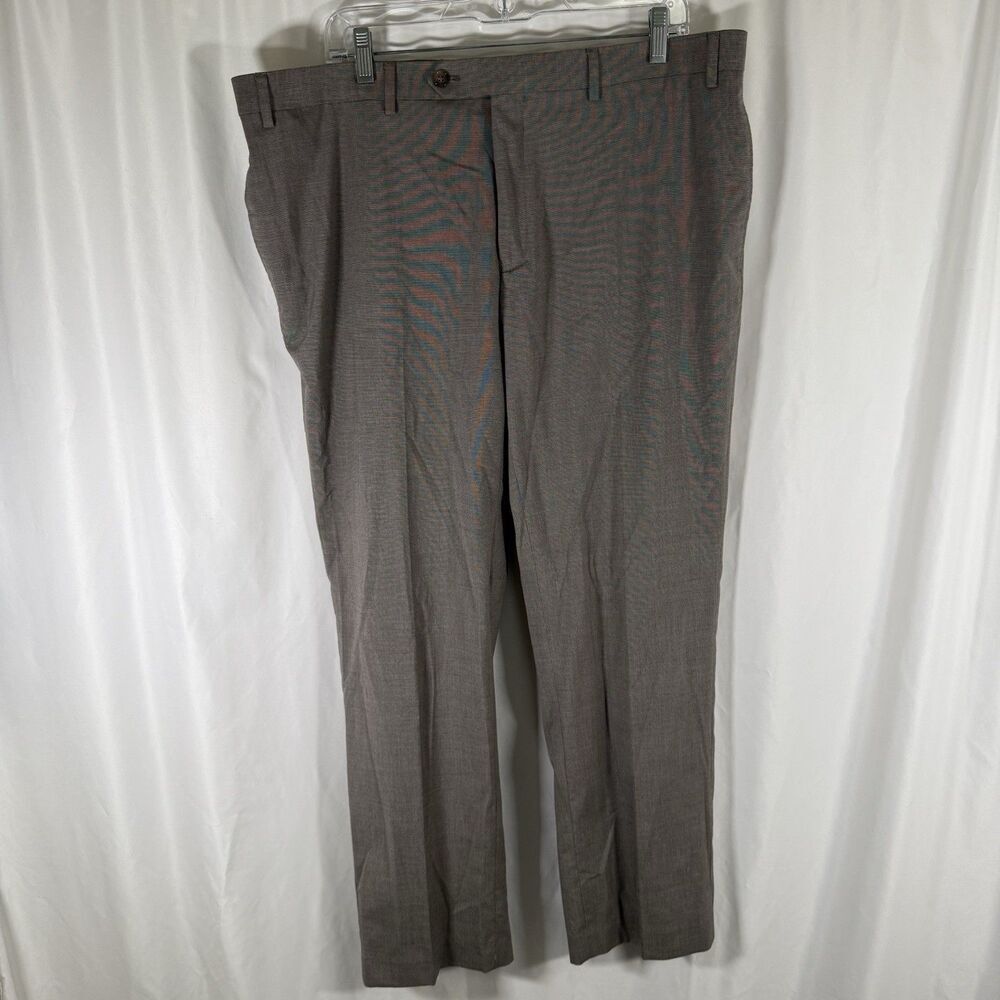 Ralph Ralph Lauren Dress Pants Men's 38x30 Grey Slim Fit Flat Front Pockets